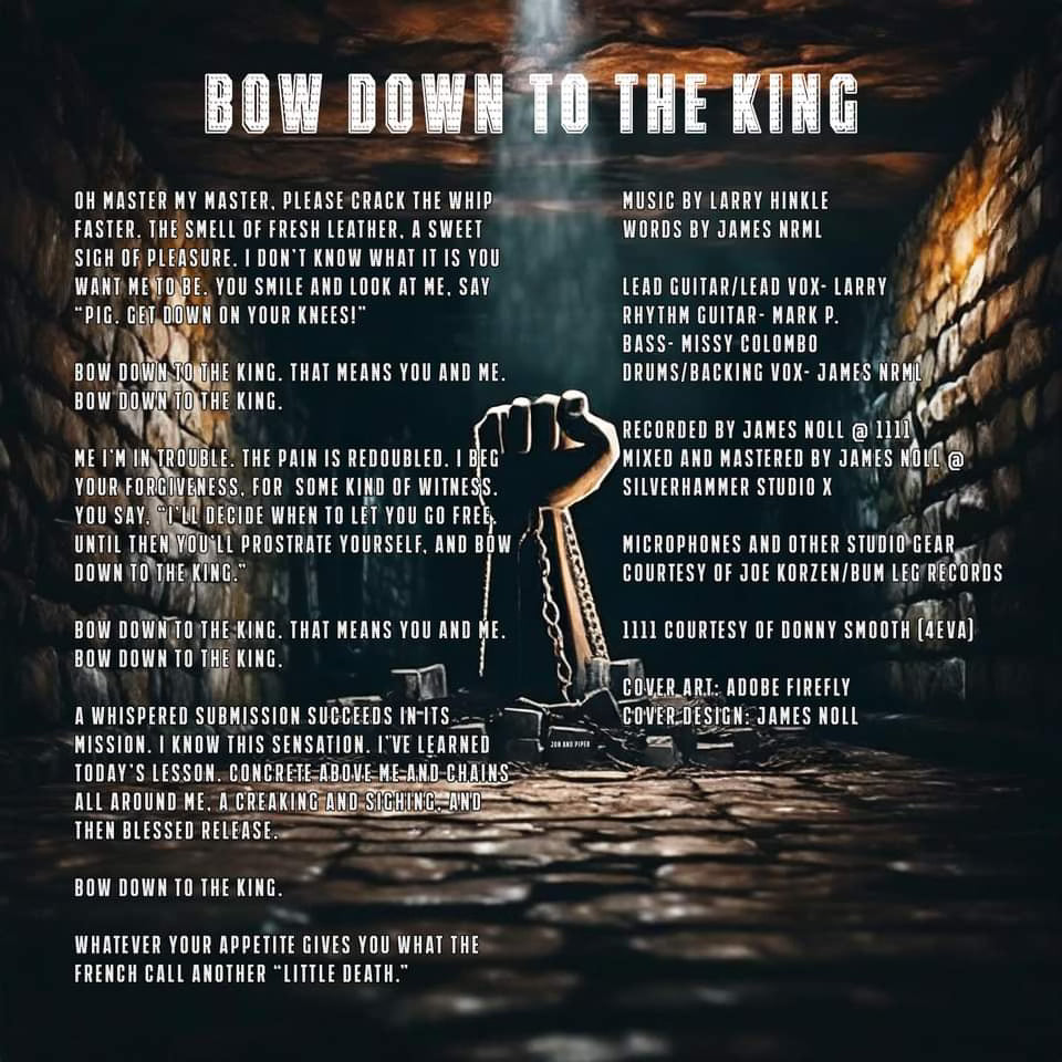 Bow Down To The King (song)