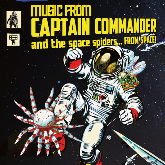 Music from Captain Commander and the space spiders... FROM SPACE!